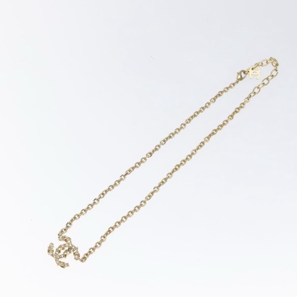 CHANEL COCO Mark Necklace metal Gold - Picture 2 of 10